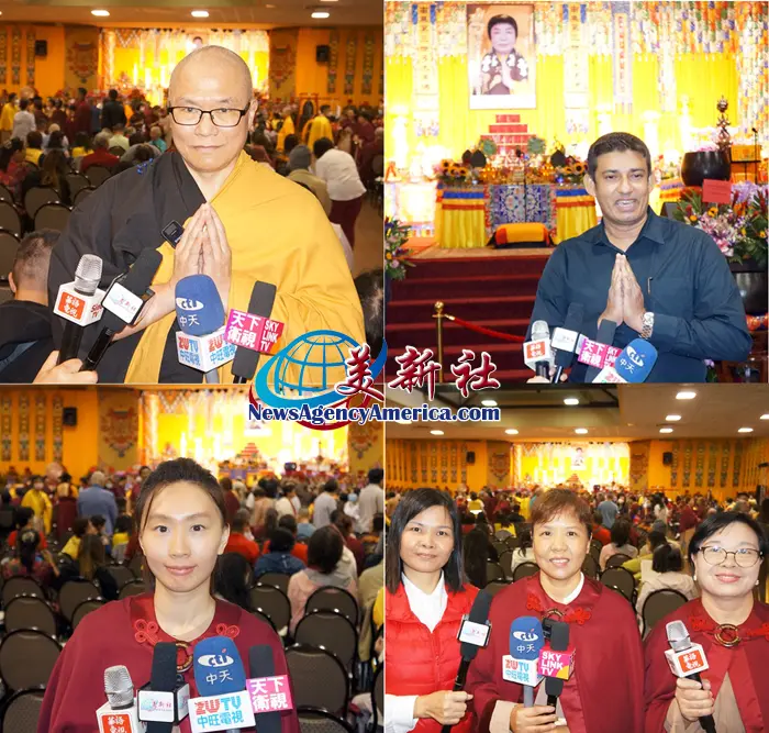 美新社：2025年世界佛子共迎南无羌佛佛诞 各地展开相关庆祝活动