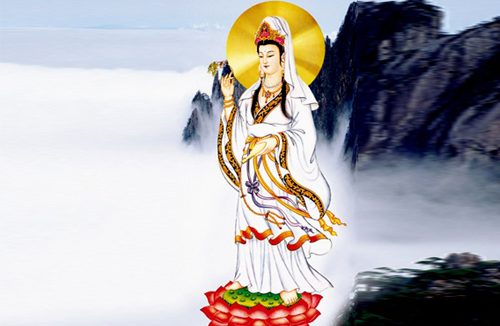 观音菩萨无刹不现身,苦海常作渡人舟
