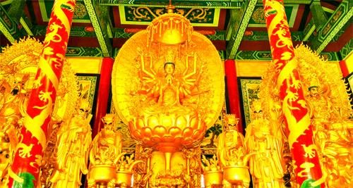 青山庵的法会殊胜无比