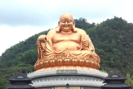 世亲菩萨升兜率天中拜见弥勒菩萨