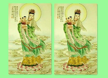 南无观世音菩萨加持, 朝拜灵岩山儿媳喜得子
